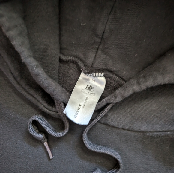 Vintage 90's University Patch Hooded Sweatshirt (XL) - Picture 4 of 6